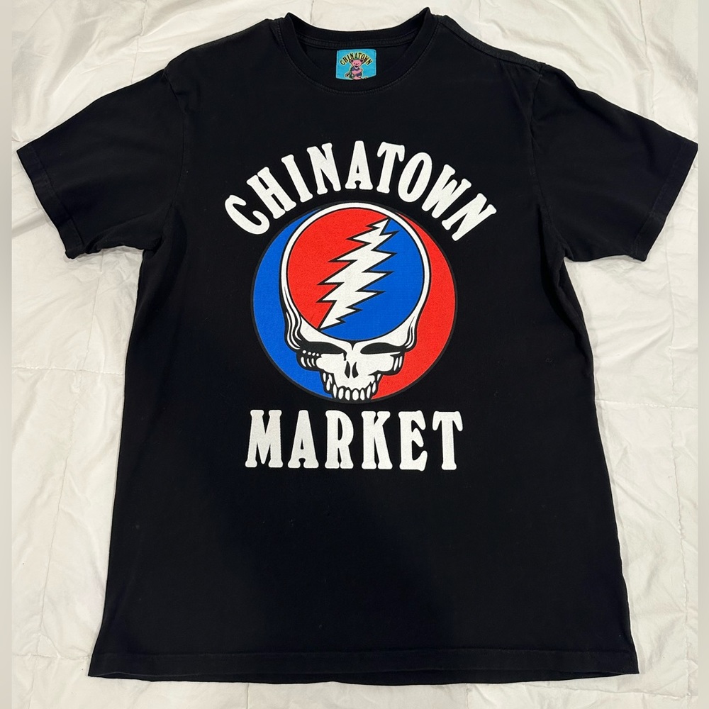 Chinatown Market x Great full Dead Skull T-shirt sz. L